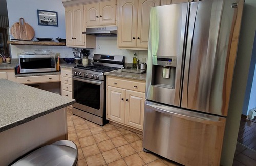Port Austin House | Lakefront house with decks and gazebo, 5 bedrooms on private beach.