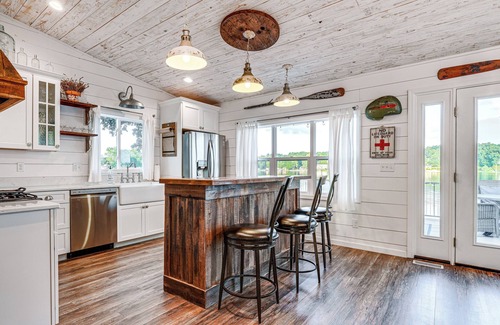 Jackson House | Lakefront Jackson Retreat w/Boat Dock & Fire Pit!