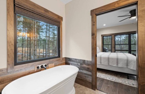 Nebo House | Lakefront on Lake James with Dock Slip & Hot Tub!