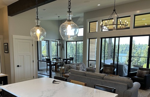 Mayfield House | Lakefront Retreat: New Construction Lake House with Breathtaking Mayfield View