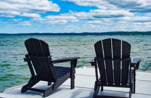 Rapid City Cottage | Lakefront Retreat on Torch Lake Sandbar