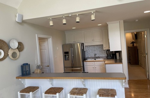 Macon House | Lakefront Retreat with Hot Tub, 2 Docks, Panoramic Views, Firepit, SUP & Kayaks