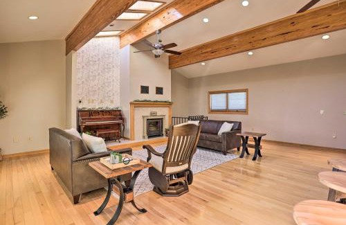 Romulus House | Lakefront Romulus Retreat with Private Dock!