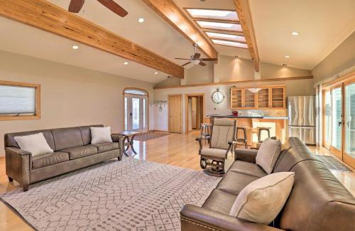 Romulus House | Lakefront Romulus Retreat with Private Dock!