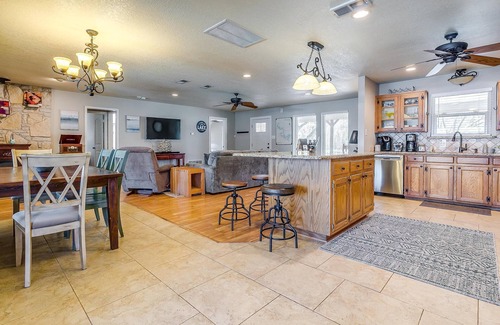 Granbury House | Lakefront with Private Pool, Deck, AND Hot Tub!