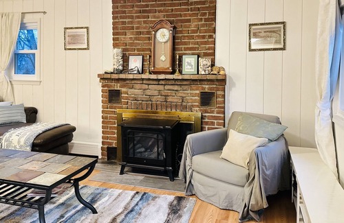Hillside Lake House | Lakeside Hudson Valley Haven w/kayak, smart TV, wood burning stove