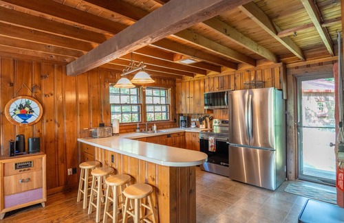 Naples Cabin | Lakeside Story - Log Cabin, Fire Pit, Beach!