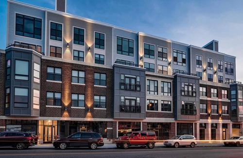 Little Italy Apartment | Landing | Stylish 2BD, Gym