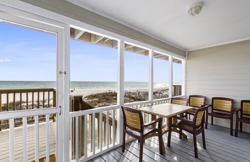Miramar Beach Condo | Landon by the Sea 2 - Gulf Front, Updated Townhome, Complimentary Beach Service!