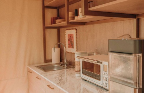 Johnson City Ski Chalet | Lantana - Luxury Glamping Tent