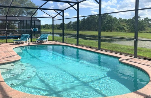 Four Corners Villa | Large private west facing pool.