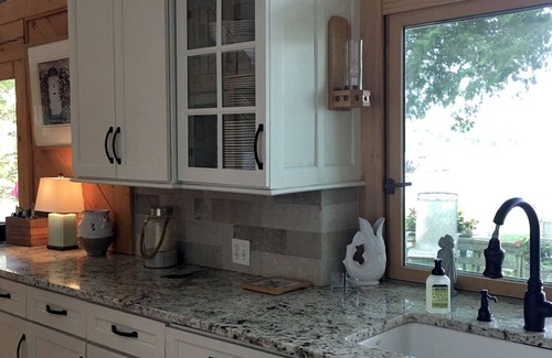 Mears House | Large beautiful lake front house on Silver Lake MI