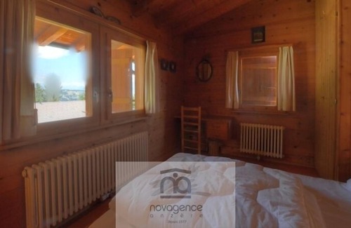 Anzere Ski Chalet | Large chalet with garage and parking space. Living room with TV, WIFI, fireplace (out of order) and