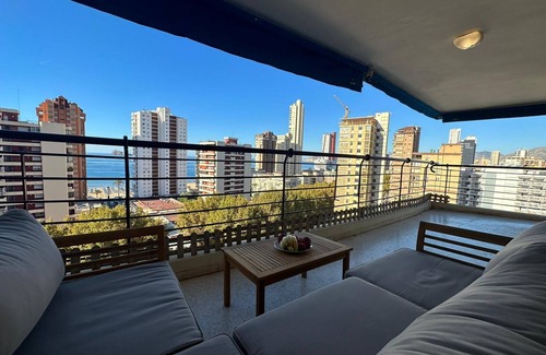 Rincon de Loix Apartment | Large holiday apartment with large terrace on the Costa Blanca (4+1 -250 to sea)