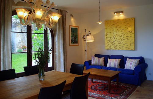 Goudargues House | Large holiday home in the middle of nature with views over the valley and pool