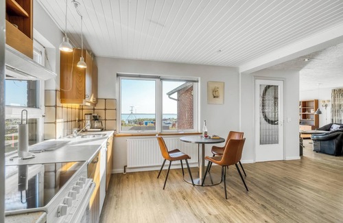Thyholm House | Large holiday home with a view of the fjord.