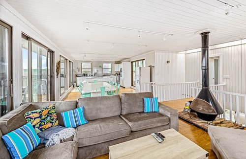 Ocean Beach House | Large Home with Ocean Views, Fireplace, and Gas Grill - Dogs Welcome