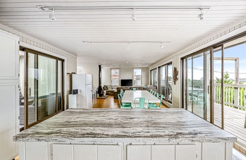 Ocean Beach House | Large Home with Ocean Views, Fireplace, and Gas Grill - Dogs Welcome