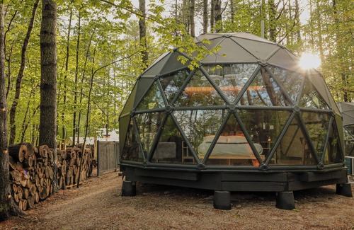 Freeport Cabin | Large, luxurious geodesic dome - 09