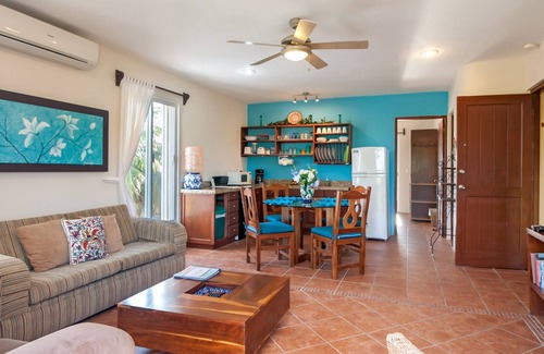 Puerto Morelos Apartment | Large modern 3rd floor apartment, fresh breeze, huge deck overlooking pool