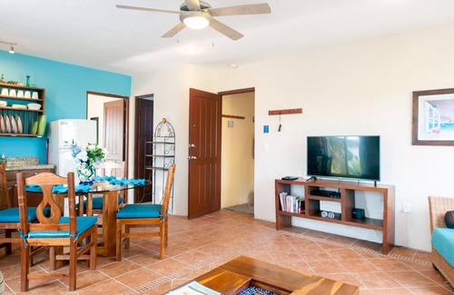 Puerto Morelos Apartment | Large modern 3rd floor apartment, fresh breeze, huge deck overlooking pool