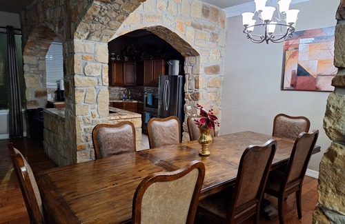 Seguin House | Large River Home with private pool, basketball court, private, pool table
