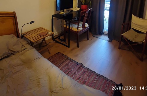 Le Kremlin-Bicetre Apartment | Large room with garden, near Paris center