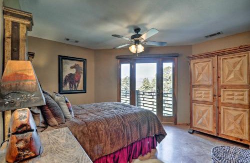 Ruidoso House | Large Ruidoso Home with Stunning Views and Hot Tub!