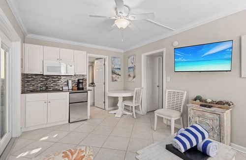Whitney Beach Condo | Large Studio on Gulf! Cabana Beach Club #5B Longboat Key-Steps to Sand by RVA