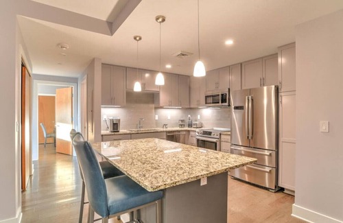 Downtown Asheville Condo | Large Sunset Balcony Two Bedroom