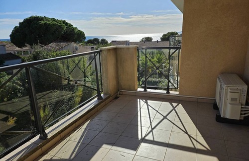 Les Issambres Apartment | Large T2 luxury residence for 4 people with swimming pool
