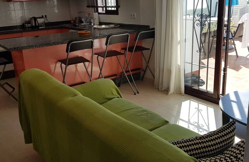 Chimenea Apartment | Large terrace, stunning sea view, sunny conditions! On top of Playa Burriana !