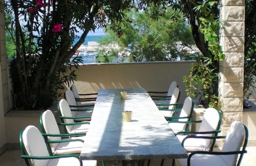 Mirce Villa | Large Traditional Stone Villa, Private Pool, Panoramic Sea Views on the Beach Front of Mirca !