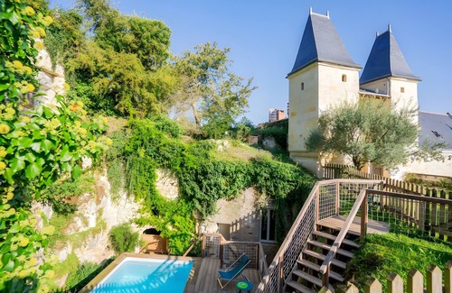 Chenehutte-Treves-Cunault House | Large Unusual Holiday Home with Pool on the Banks of the Loire in Anjou