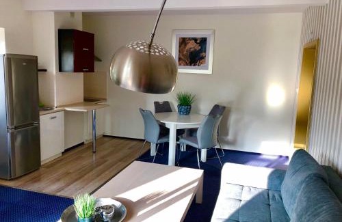 Slupsk Apartment | LAS SŁUPSKI PREMIUM APARTAMENT NR6 Wifi Netflix Smart TV50 two bedrooms two extra large double beds up to 6 people full pleasure quality stay