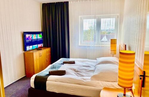 Slupsk Apartment | LAS SŁUPSKI PREMIUM BUSINESS APARTAMENT NR 7 Wifi Netflix Smart TV50 two bedrooms two extra large double beds up to 6 people full pleasure quality stay