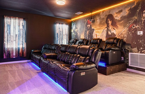 Kissimmee Villa | Last Minute Disney! Private Pool, Hot Tub, Game Room & Themed Bedrooms. Book Now! #111099