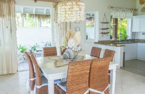 Las Terrenas Villa | LasTerrenasCoson+FrontBeach+SeaView+Maid+Cozy+3BR+8PAX+5BDS+WiFi+