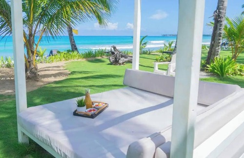 Las Terrenas Villa | LasTerrenasCoson+FrontBeach+SeaView+Maid+Cozy+3BR+8PAX+5BDS+WiFi+