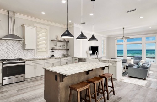 Crystal Beach House | Latitudes|Private Beach Access|Gulf Front Home|Private Pool & Private Beach