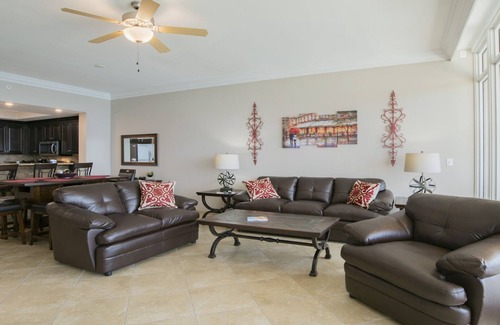 Orange Beach Condo | LAZY RIVER! Water Slide! Beach Front!