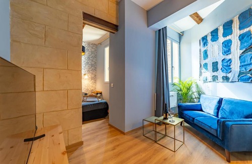 Quartier Administrations Apartment | Le bleu Jean Denim Arènes - Une Nuit à Nîmes
