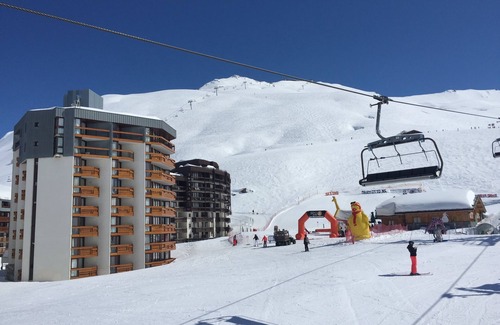 Val Claret Apartment | Le Borsat - Renovated 2-room apartment, ski in ski out in Tignes Val Claret