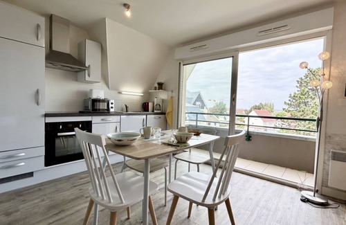 Le Crotoy Apartment | Le calypso de la baie, studio for two people