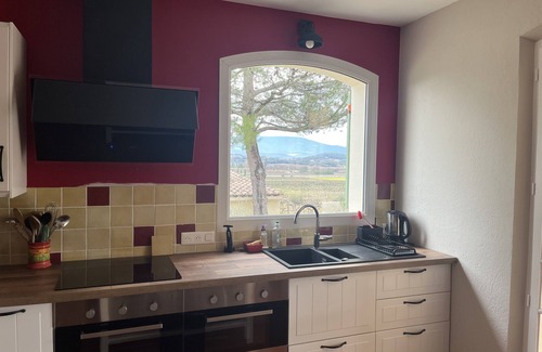 Roaix House | Le Clos des Pins, vue Mont Ventoux