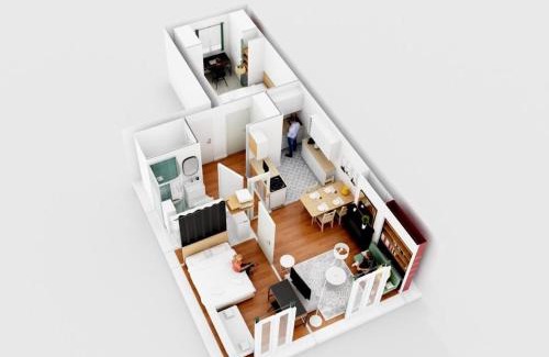 Quartier Chorier-Berriat Apartment | Le Cocon - 2 Bedrooms