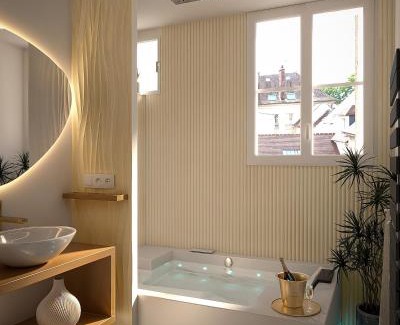 Centre Ville Apartment | Le Cocon Diamant Jacuzzi & Sauna
