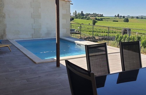Saint-Christophe-des-Bardes House | Le Panoramique - 5 mn de Saint Emilion