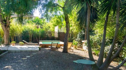 Saint-Cyr-sur-Mer House | Le Goëland, chambre d'hôte avec coin cuisine SDB privée,20m2, jardin et piscine, proche mer
