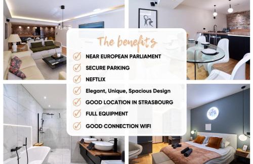 Poteries Apartment | LE LUXURY LOFT - CENTER l DECEMBER MAR-KET l EUROPEAN PARLIAMENT l PARKING l NETFLIX - SPACIOUS & UNIQUE - LE LUXURY LOFT - CENTRE l MARCHÉ DE NOËL l PARLEMENT EUROPÉEN l PARKING l NETFLIX - SPACIEUX & UNIQUE